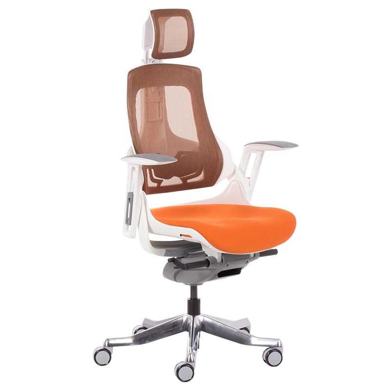 Изображение на ергономичен стол с модерен дизайн за офис и дома - ергономични офис столове на ниски цени от онлайн магазин Mebelteka.bg