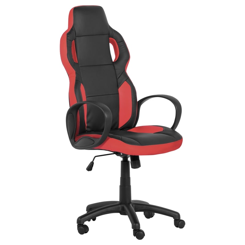 Геймърски стол - 7510 черен-червен