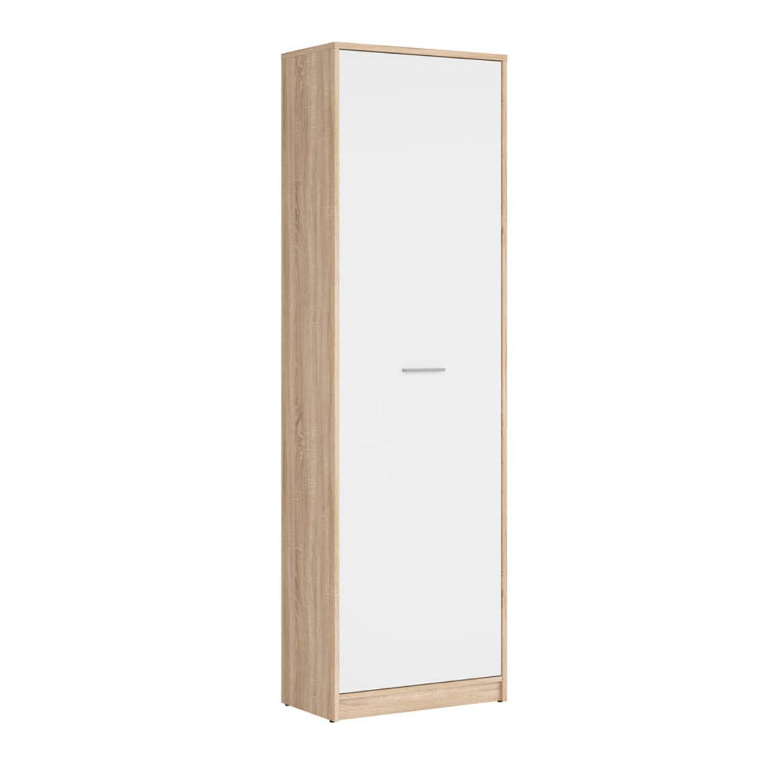 Шкаф NEPO PLUS REG1D корпус дъб сонома/фронт бяло 