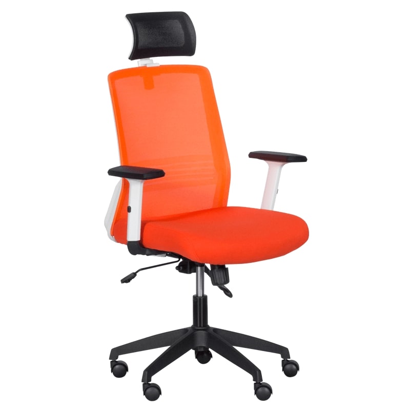 Работен офис стол - 7523 оранжев