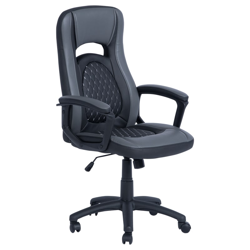 Директорски офис стол - 6095 сив-черен