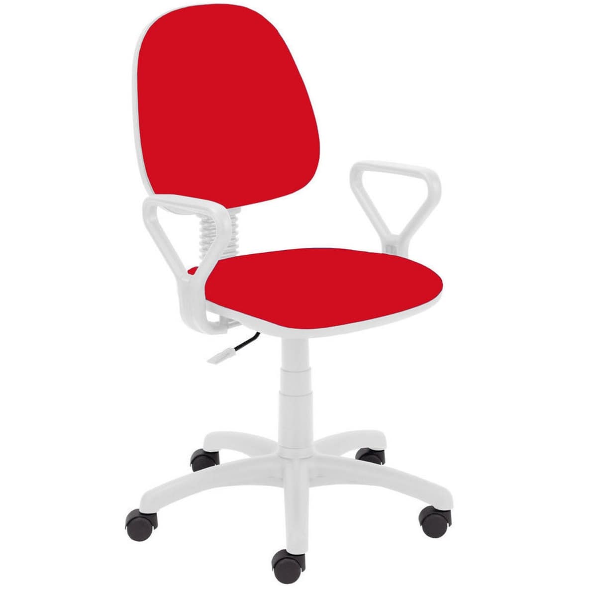 Детски стол - Regal White червен