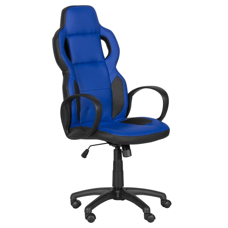 Геймърски стол - 7510 черен-син