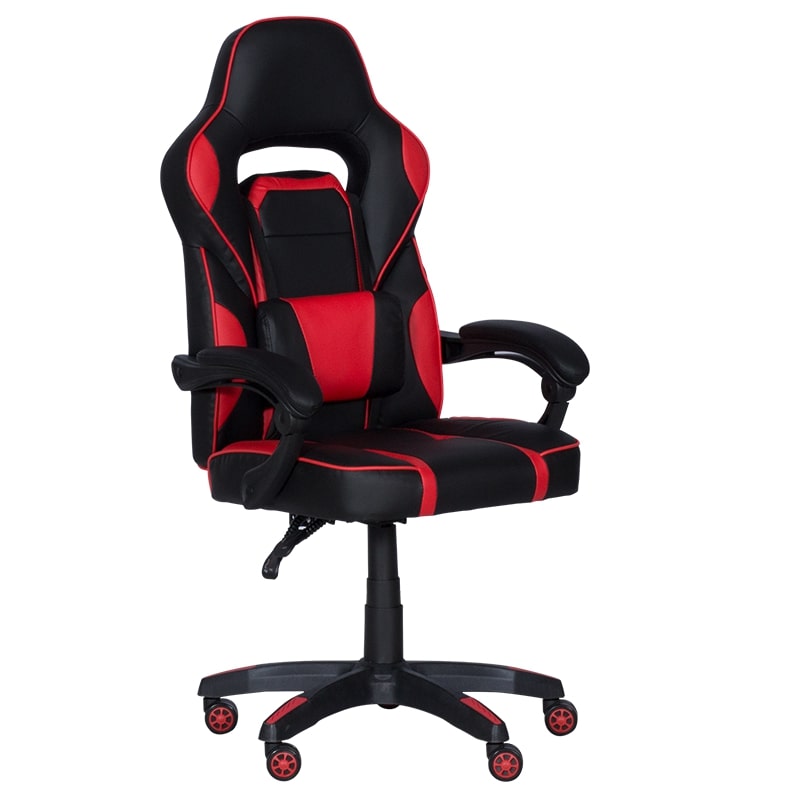 Геймърски стол - 6197 черен-червен