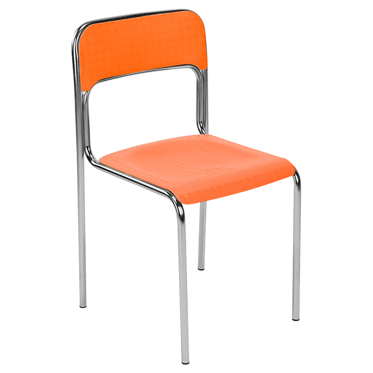 Посетителски офис стол - Cortina оранжев