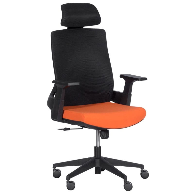 Работен офис стол - 7544 оранжев