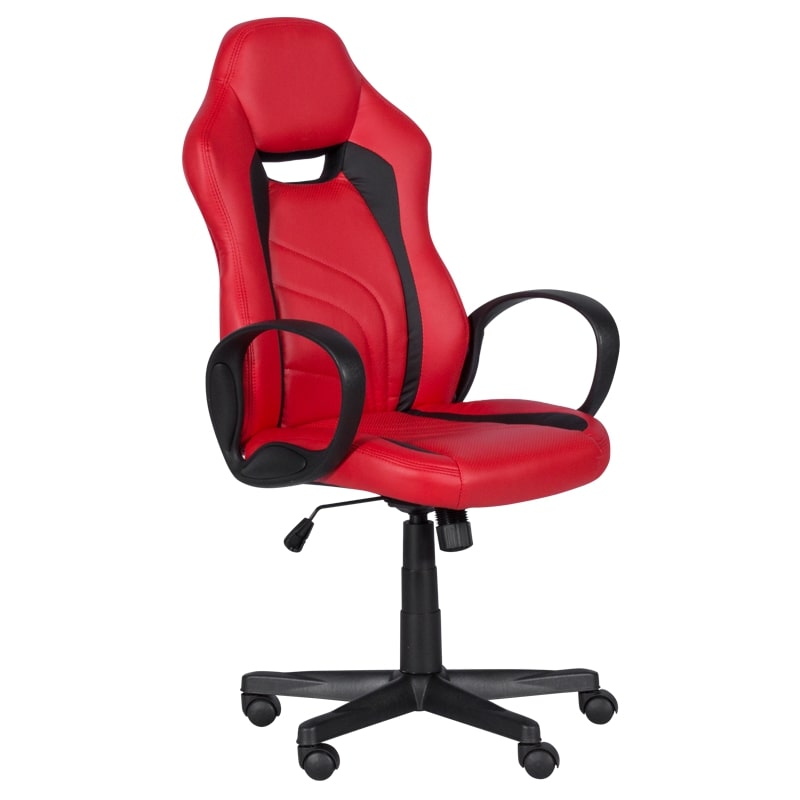 Геймърски стол - 7525 R червен-черен