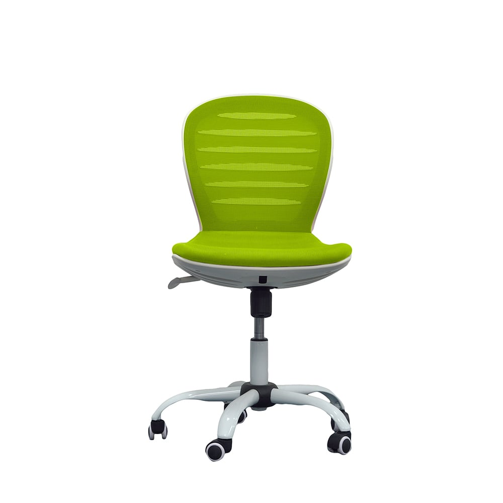 Ергономичен детски стол - RFG Flexy White зелен
