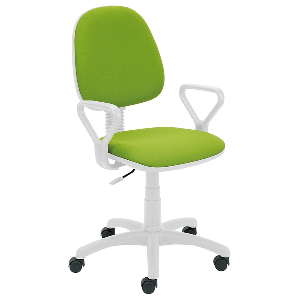Детски стол - Regal White зелен