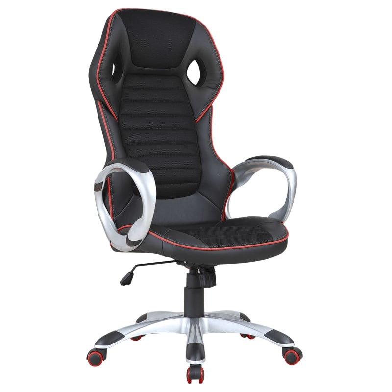 Геймърски стол - 7506 черен-червен