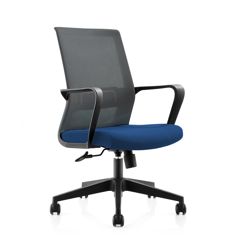 Работен офис стол - RFG Smart W син-сив