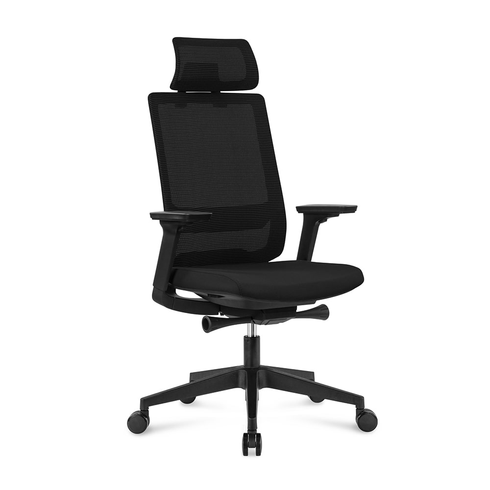 Ергономичен офис стол - RFG Meteor X Black HB сив
