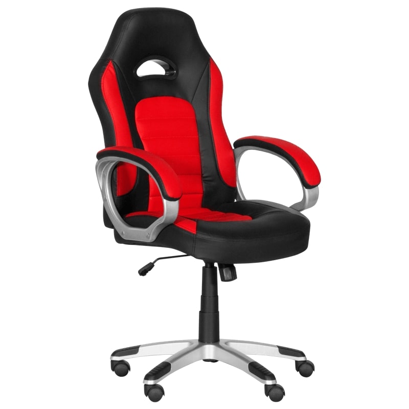 Геймърски стол 6191 червен черен Carmen