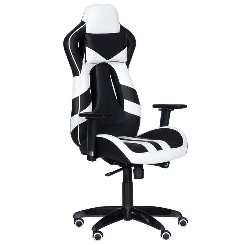 Геймърски стол - SPRINTER черен-бял