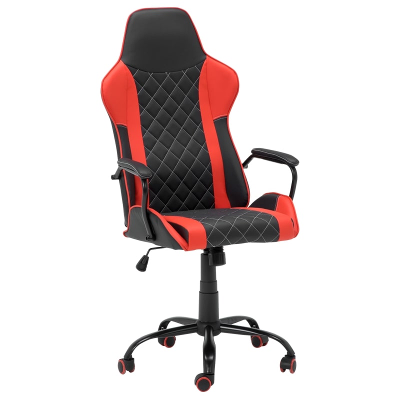 Геймърски стол - 6310 черен-червен