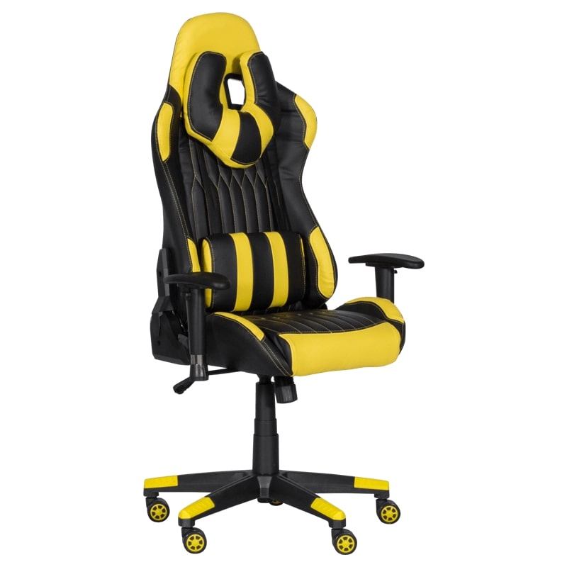 Геймърски стол - 6193 черен-жълт