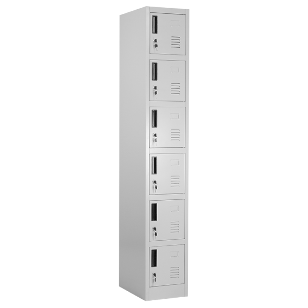 Метален гардероб CR-1265 J  сив