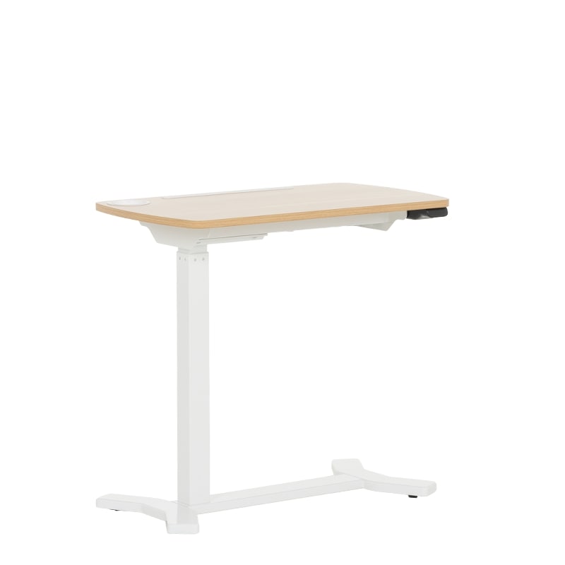 Електрическа малка маса за лаптоп CR-025 бук-бял