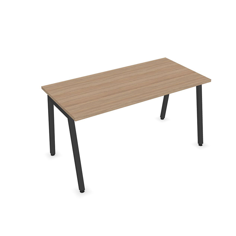 Офис бюро Nova A 140/70/74h Narbutas кехлибарен-тъмносив