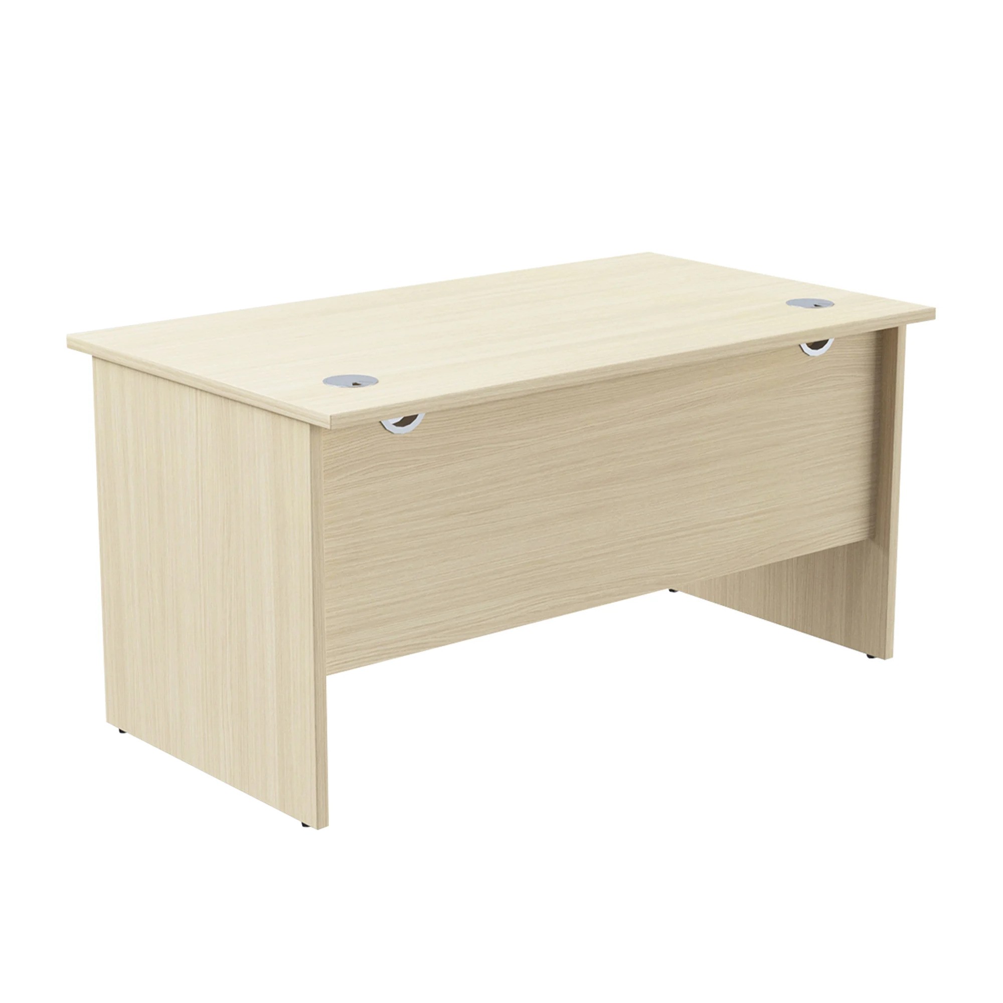 Офис бюро Optima Plus 140/80/72h Narbutas избелен дъб