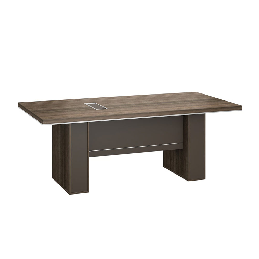 Заседателна маса - RFG Chicago 200/100/75h см дъб рейн и тъмносиво