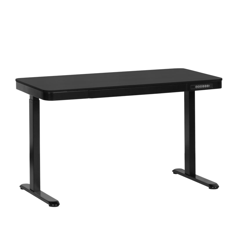 CR-118 E 150/70 Ергономично бюро с електрическо регулиране на височината - черен