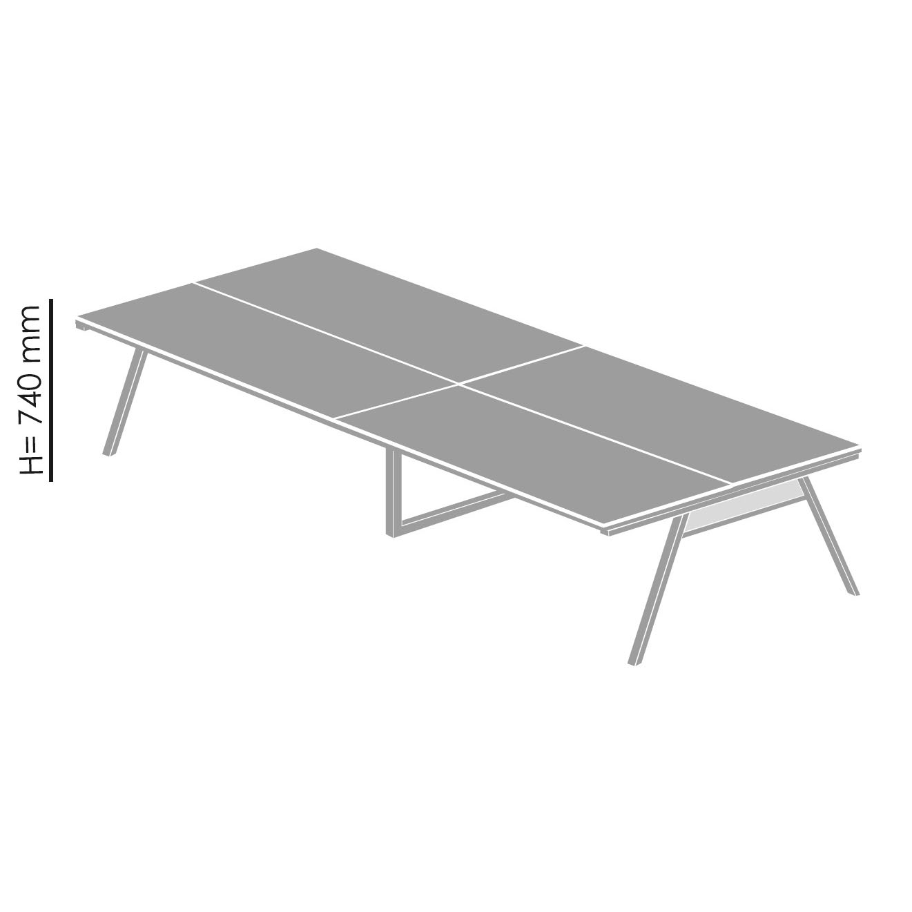 Офис бюро i-Office BО4-5 4 работни места