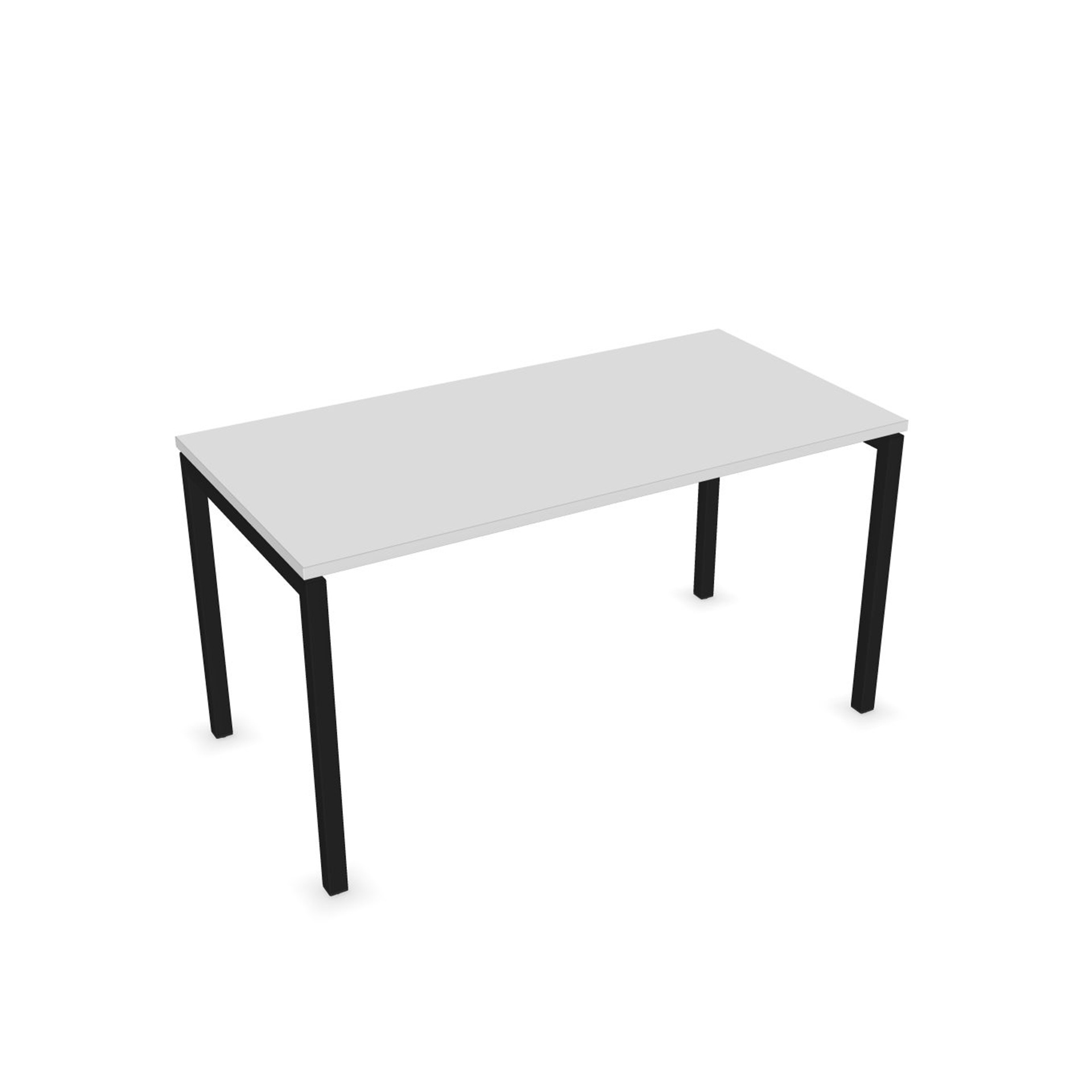 Офис бюро Nova U 140/70/74h Narbutas бял-черен