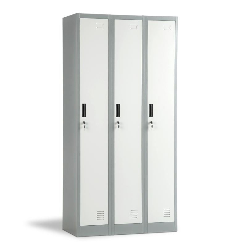 Метален шкаф - CR 1242 J LUX сив-тъмносив