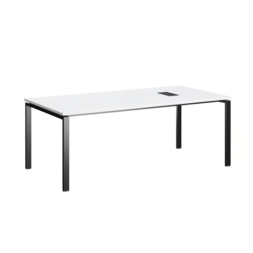 Заседателна маса - Monaco 200/100 бяло-черна