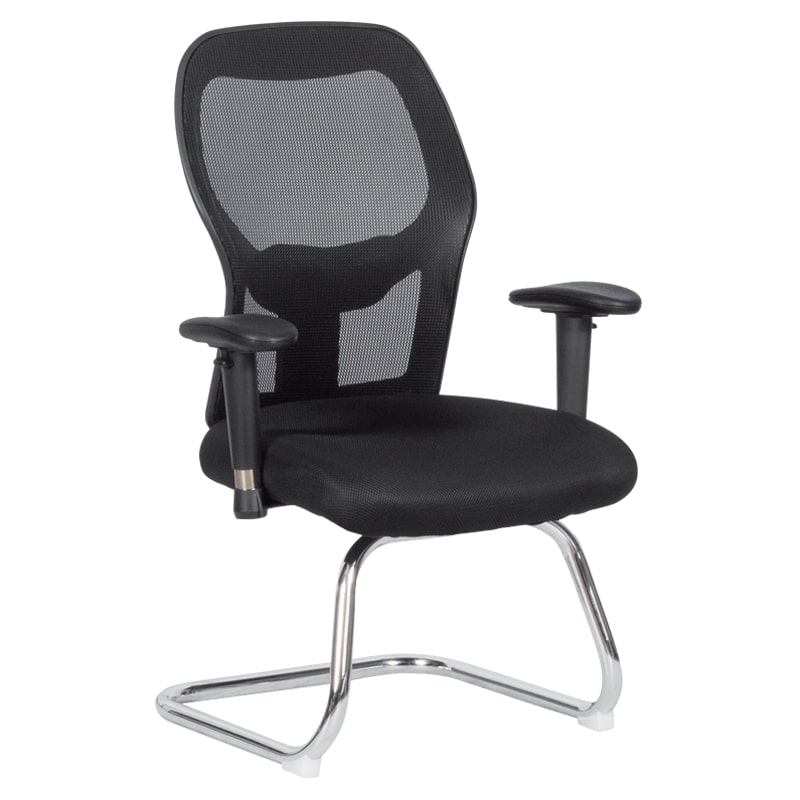 Посетителски стол - 7620 черен