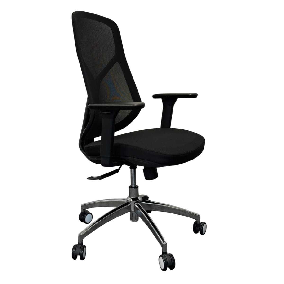 Офис стол - Omega Chrome черен