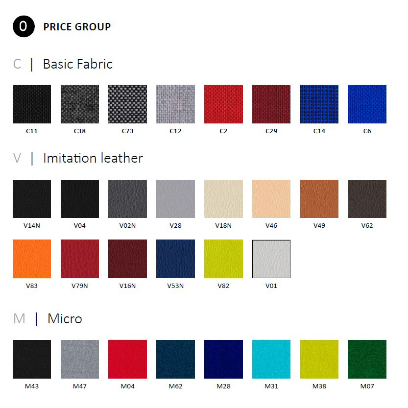 Тапицирана посетителска пейка Nowy Styl Beta Plus 5-места