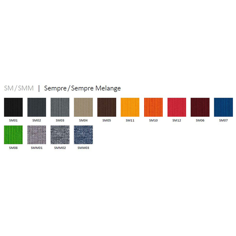 Тапицирана посетителска пейка Nowy Styl Beta Plus 2-места