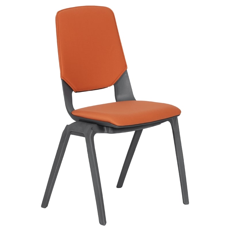 Посетителски стол - Limber оранжев