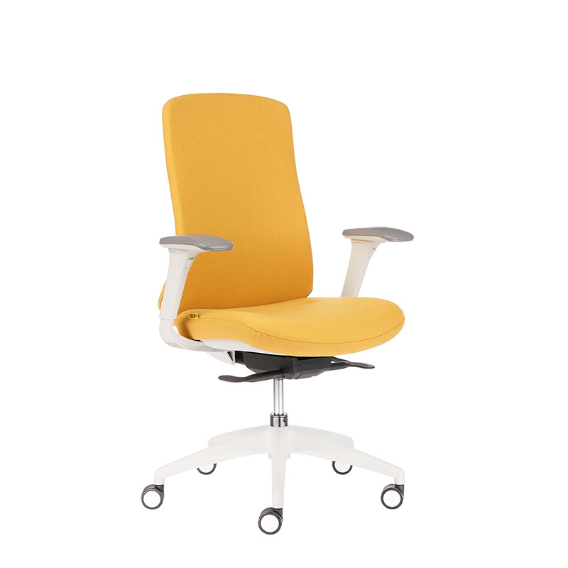 Ергономичен стол - Edwin тъмножълт