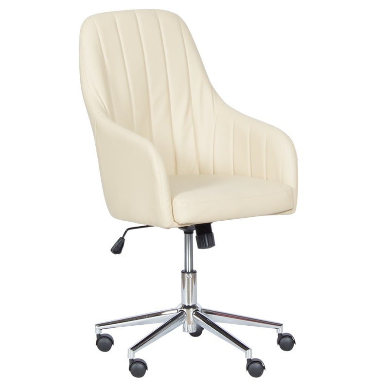 Офис кресло - 2016 еко кожа крем