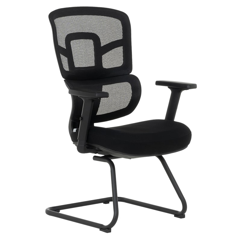 Посетителски стол - 7682 черен