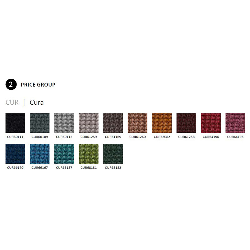 Тапицирана посетителска пейка Nowy Styl Beta Plus 2-места