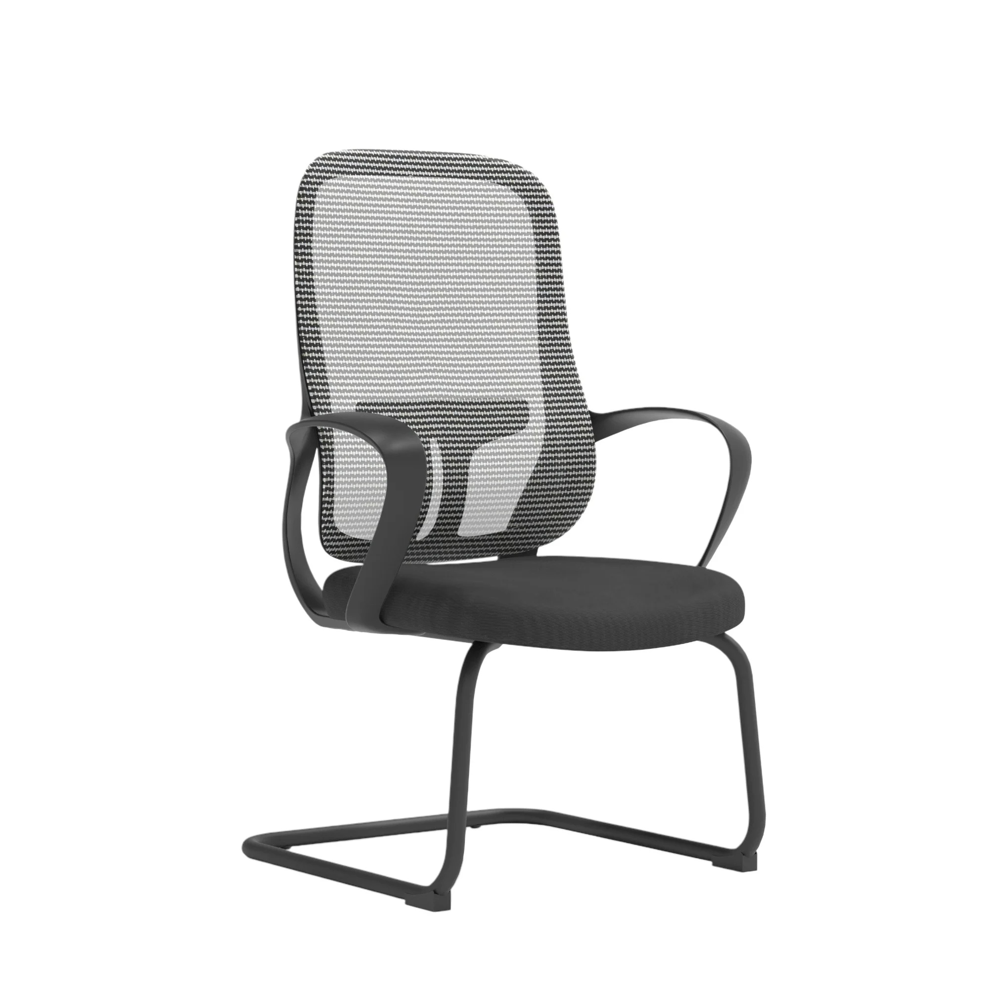 Посетителски стол - RFG Mojito M сив-черен