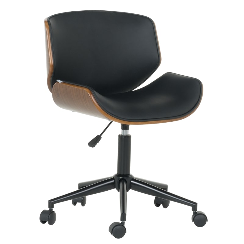 Офис стол - 6409 орех-черен