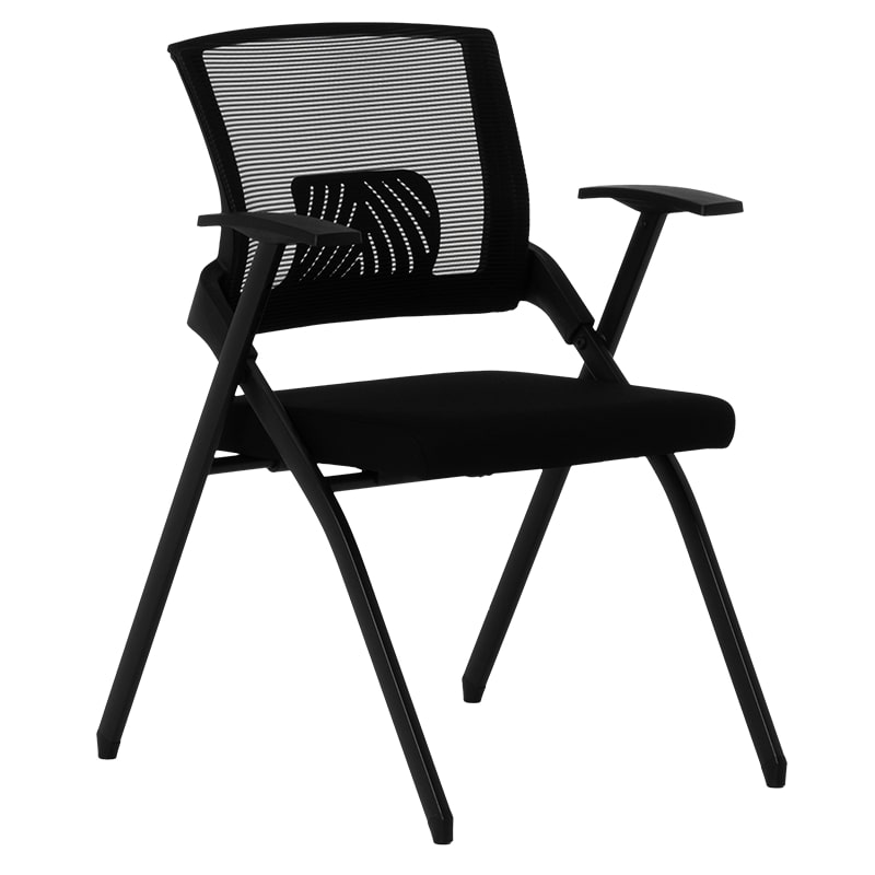 Сгъваем посетителски стол - 1705 черен