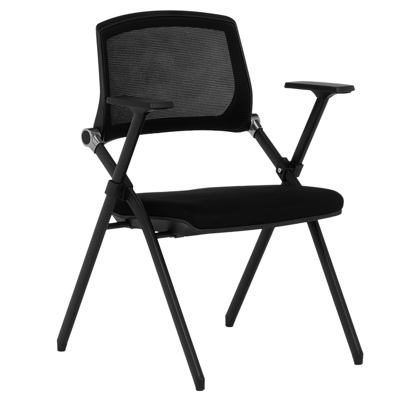 Сгъваем посетителски стол - 1706 черен