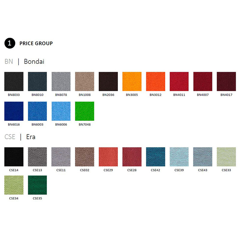 Тапицирана посетителска пейка Nowy Styl Beta Plus 5-места