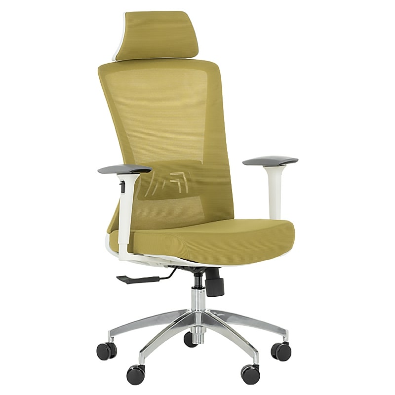 Офис стол - 7542 W бяла рамка-резеда